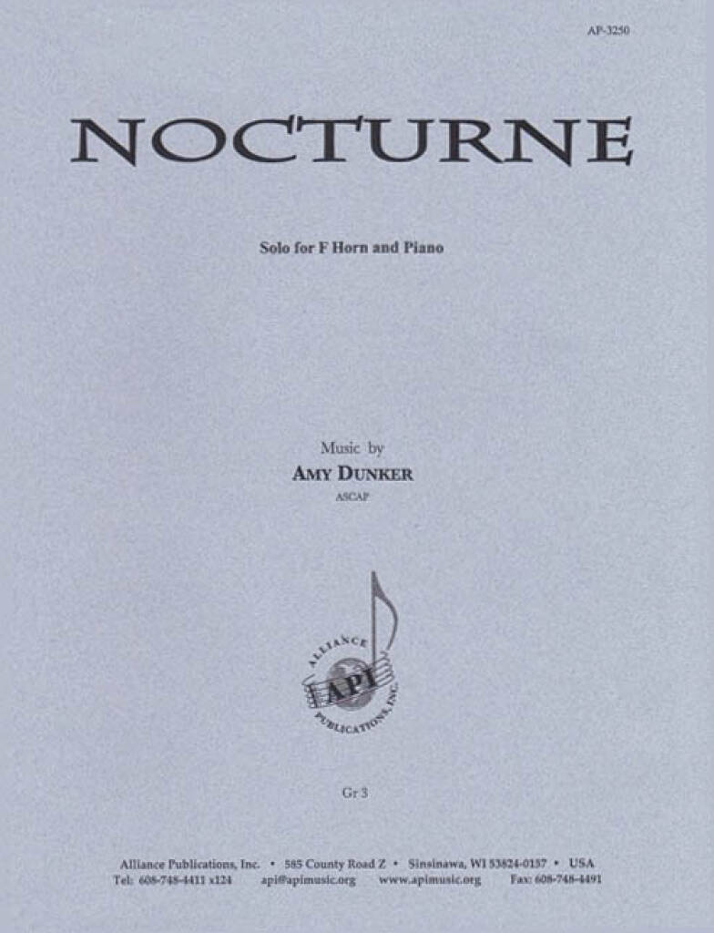 Nocturne For F Hn/pno